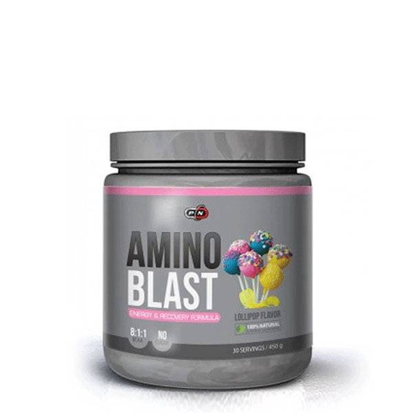 Pure Nutrition Amino Blast 450gr Amino Acids Intra Workout Flavor: Watermelon|Green Apple|Pineapple Mango|Fruit Punch|Lollipop