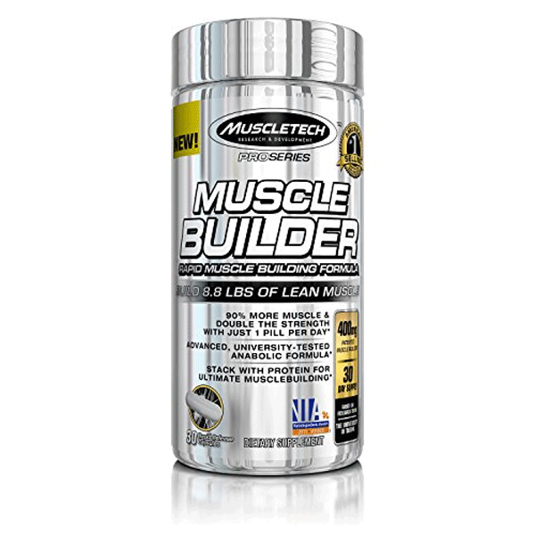 Muscletech Muscle Builder 30 Caps Energy