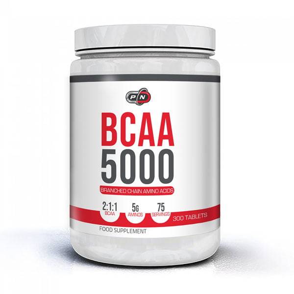 Pure Nutrition BCAA 5000 300 Tabs Amino Acids Caps And Tablets