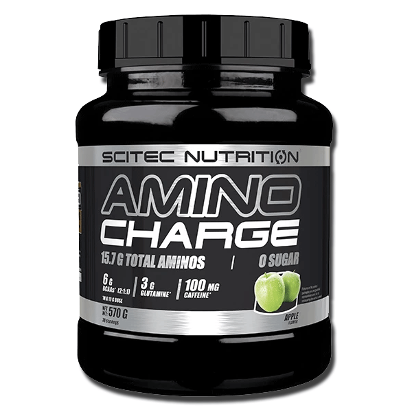 Scitec Nutrition Amino Charge 570gr Intra Workout Amino Acids Pre Workout Flavor: Apple|Blue Raspberry