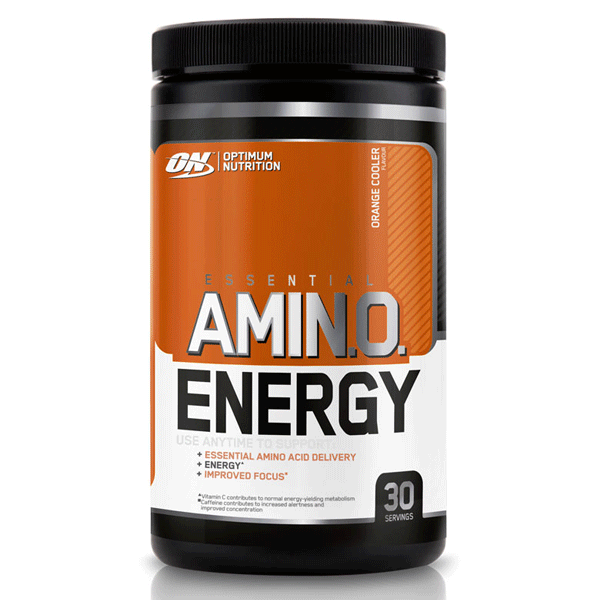 Optimum Nutrition Essential Amino Energy – 270g Intra Workout Amino Acids Pre Workout Flavor: Orange|Fruit Fusion|Blue raspberry|Lemon Lime|Pineapple|Strawberry Lime|Watermelon|Ice Tea|Peach Cranberry|Cola|Cherry