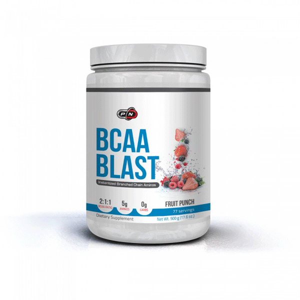 Pure Nutrition BCAA Blast 500gr Amino Acids Intra Workout Flavor: Watermelon|Grape|Raspberry|Green Apple|Strawberry|Cherry|Pineapple Mango|Unflavored