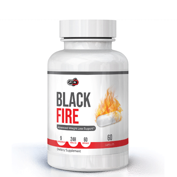 Pure Nutrition Black Fire Fat Burner Thermogenic Quantity: 60 CAPSULES|120 CAPSULES