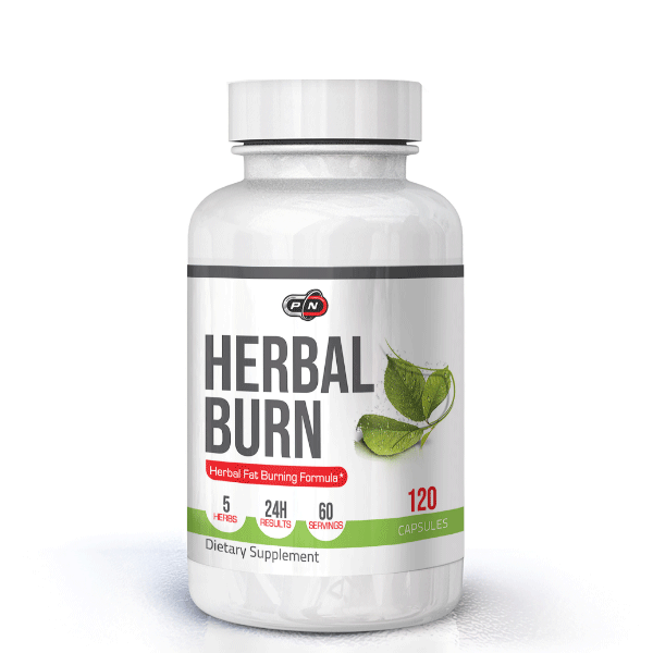 Pure Nutrition Herbal Burn 120 Caps Fat Burner Thermogenic