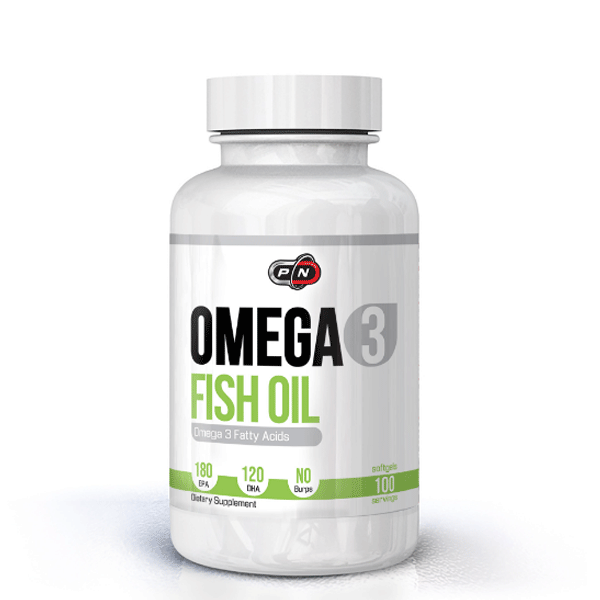 Pure Nutrition Omega 3 Fish Oil 100 Softgels Fish Oil And Fatty Acids Vitamins And Minerals