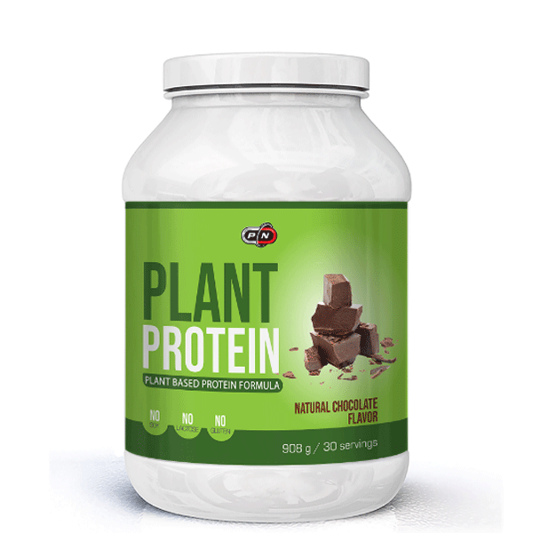 Pure Nutrition Plant Protein 908 Gr Vegan Protein Proteins Flavor: Natural Chocolate