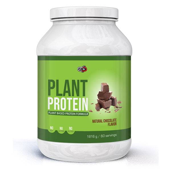 Pure Nutrition Plant Protein 1816 Gr Vegan Protein Proteins Flavor: Natural Chocolate|Natural Vanilla