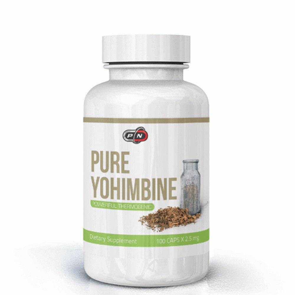 Pure Nutrition Pure Yohimbine 100 Caps Testosterone Boosters Fat Burner Thermogenic